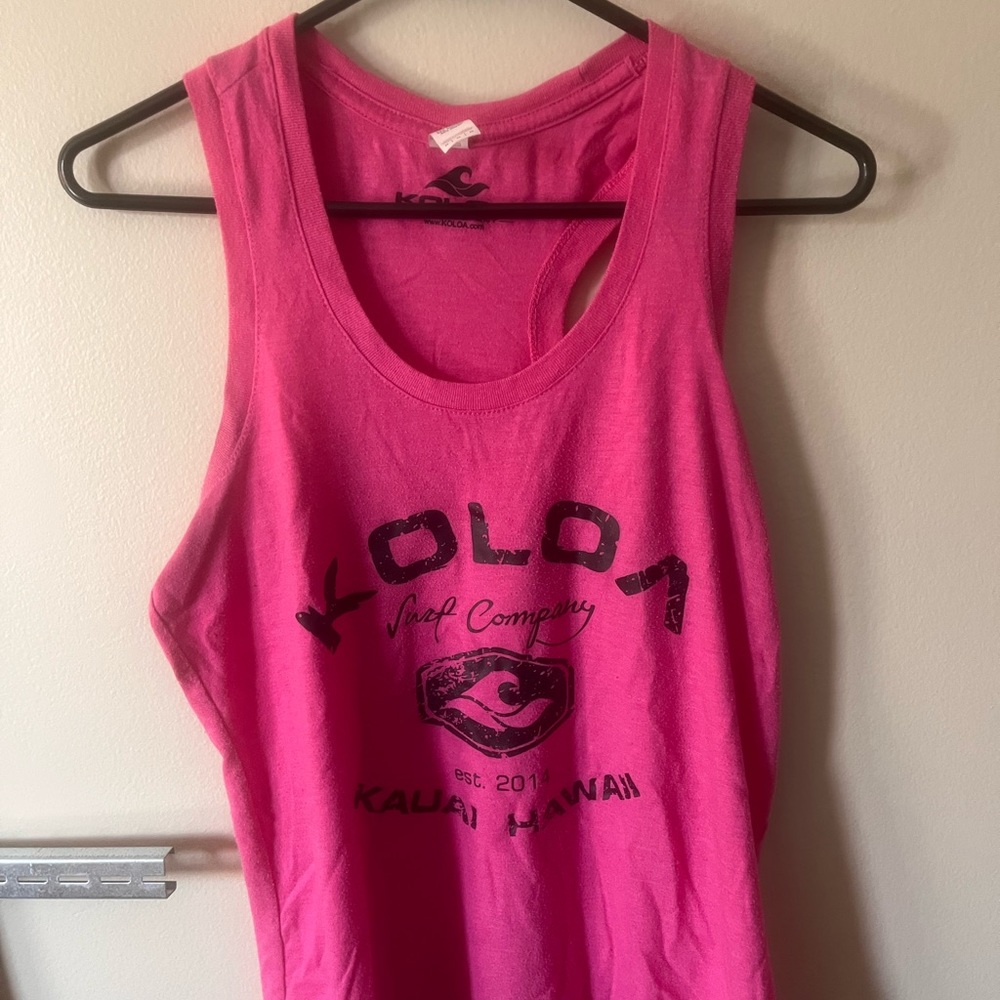 Koloa racer back tee